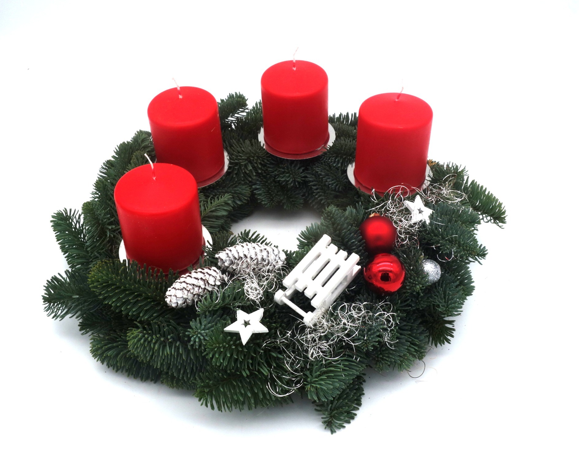 Adventskranz "Winterspaß"