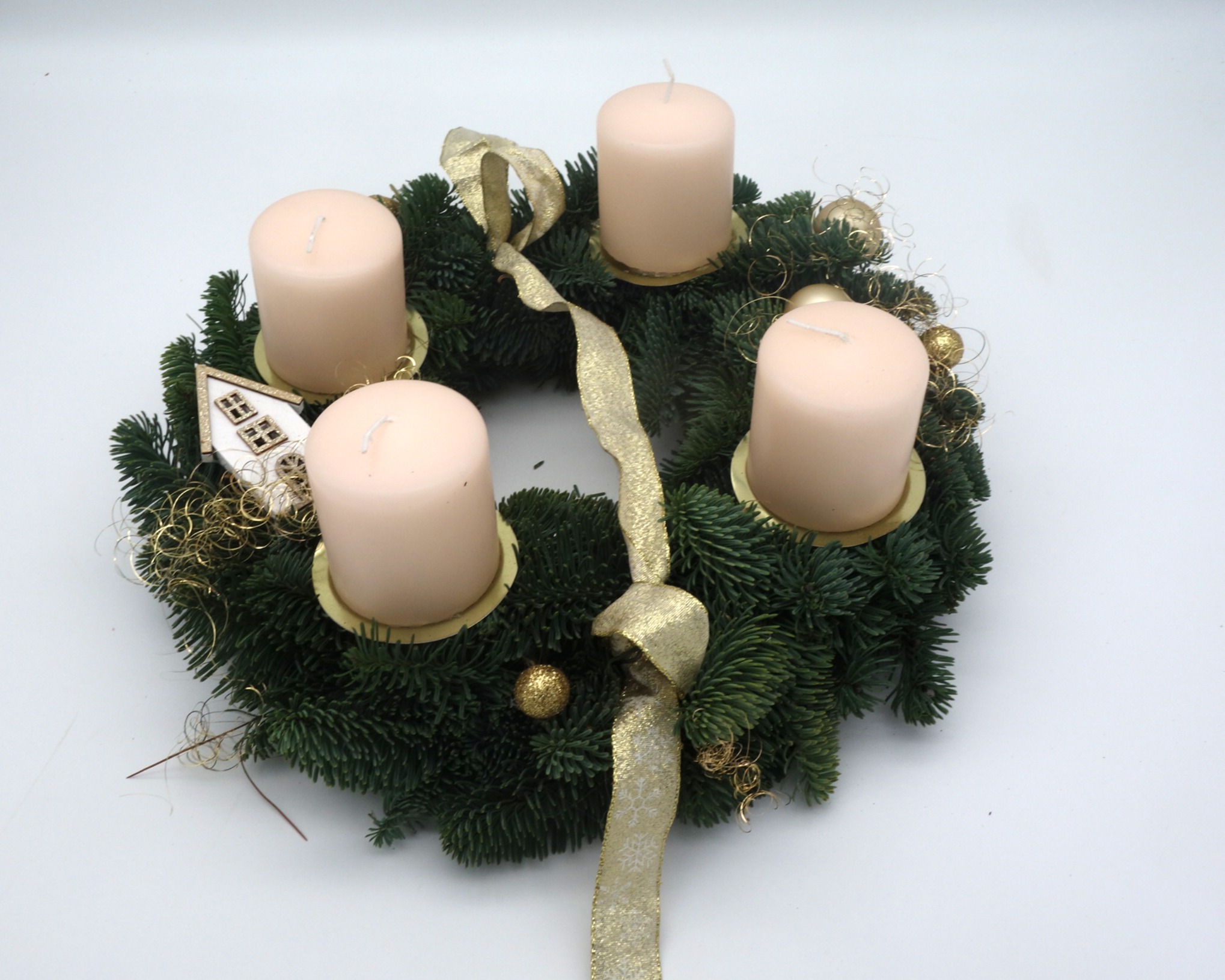 Adventskranz "Weihnachtshaus"